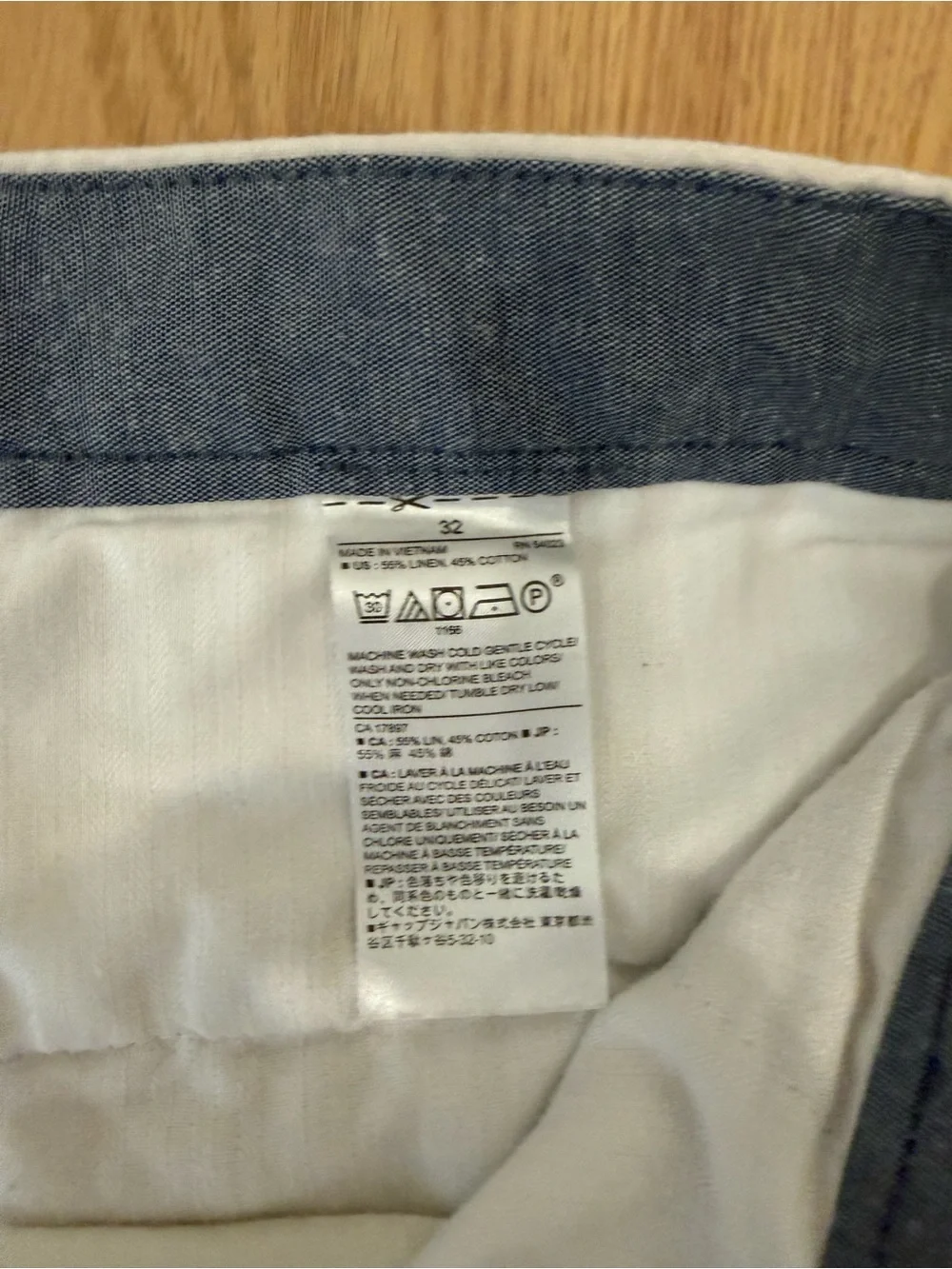 Banana Republic Aidan Linen Shorts Sz 32